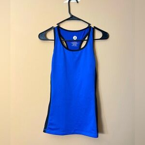 Blue Yoshion Workout Tank Top